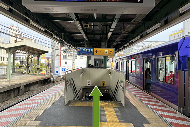 阪神御影駅からのアクセス1